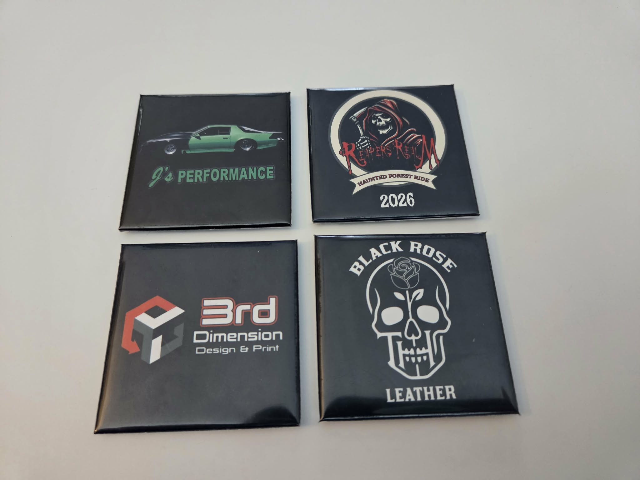 Bulk 2 x 2 Square Magnet (1 photo only)