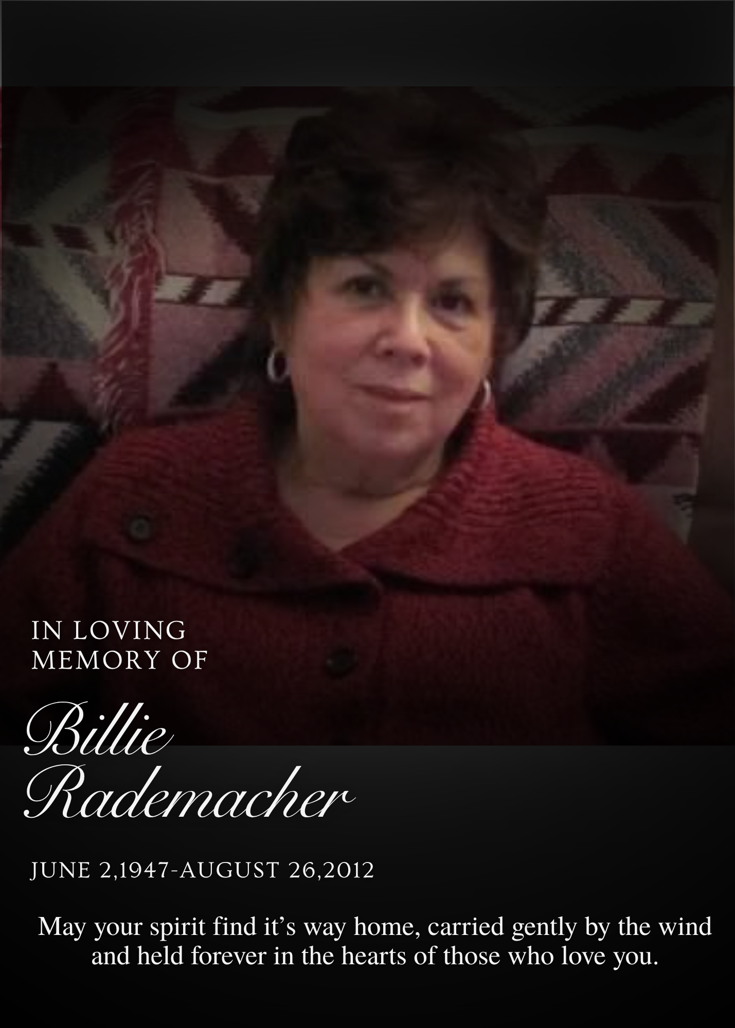 In Loving Memory Flexible